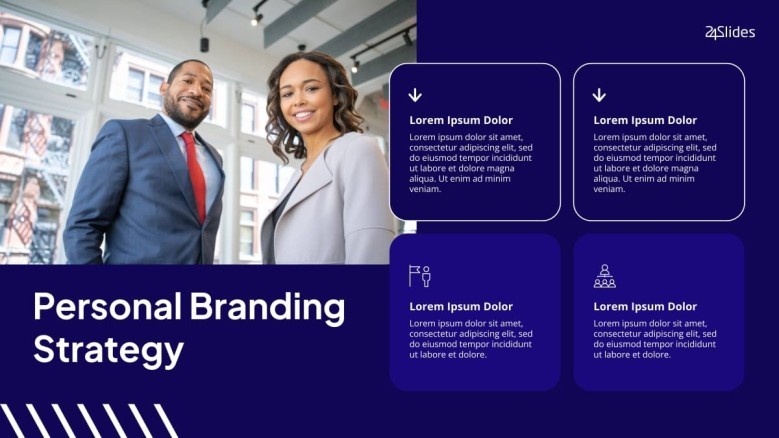 Personal Branding Strategy Slide