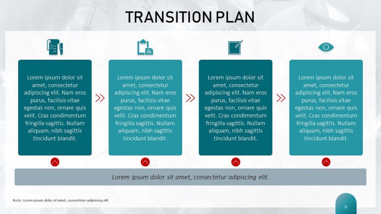 Transition Plan Template Free PowerPoint Template