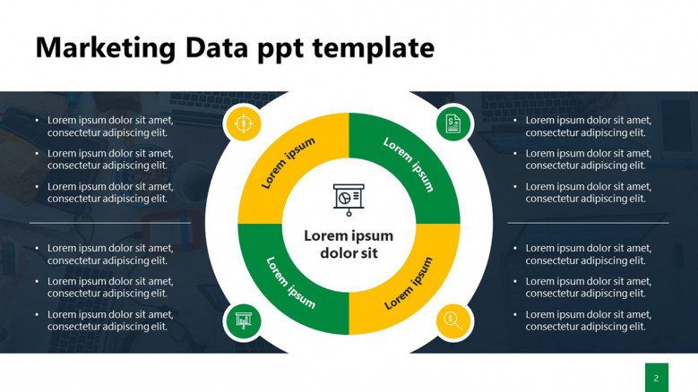 Marketing Data Strategy Slide