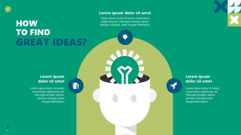 Brainstorming PowerPoint Presentation in playful style