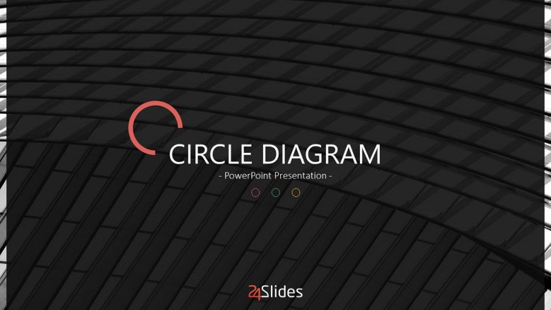 circle diagram welcome slide