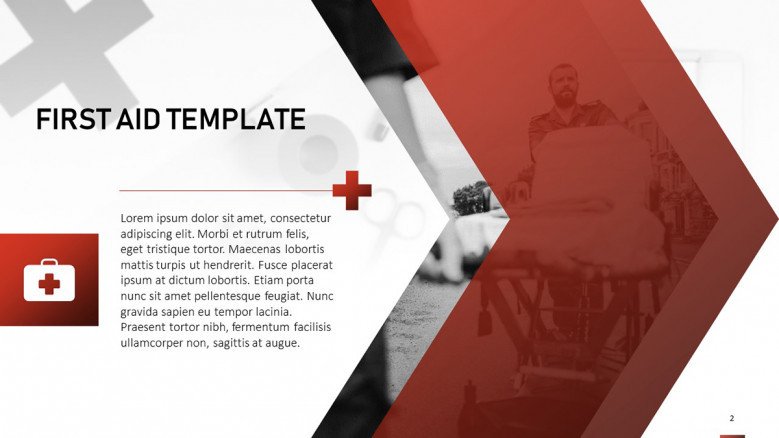 first aid presentation template