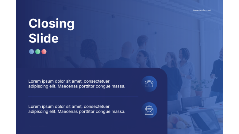 closing slide
