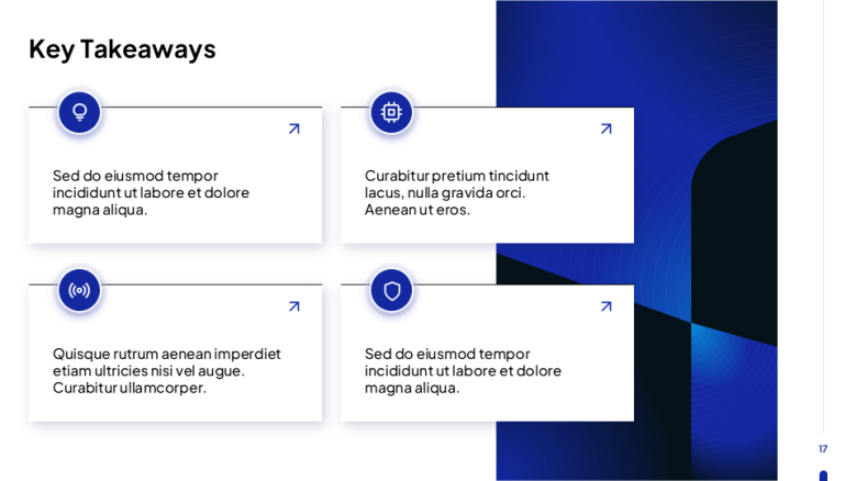 Key Takeaways Slide