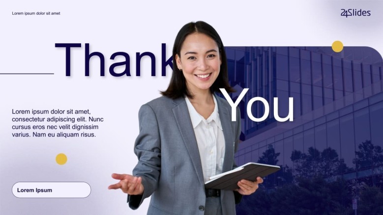 thank you slide for about me presentation