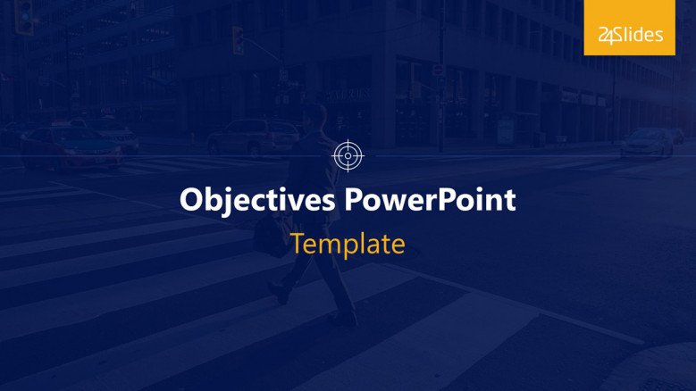 Free Goals and Objectives PowerPoint Slide Template