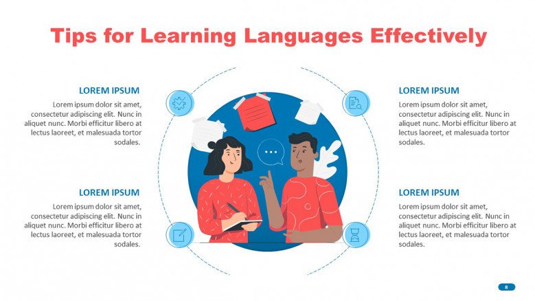 Language Learning Tips Slide