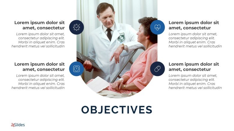 Pharma Company Objectives Slide