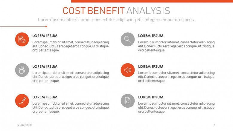 Cost-benefit conclusions Slide