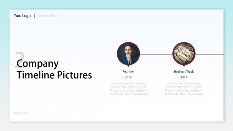 company profile slide