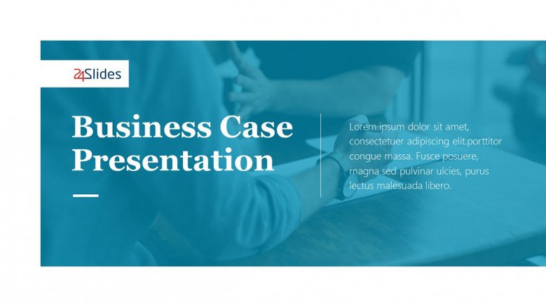 Title Slide for a Business Case Presentation
