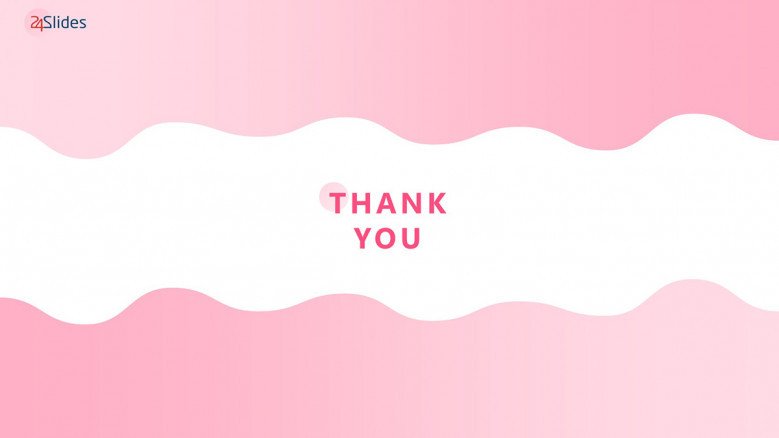 Pink Thank You Slide
