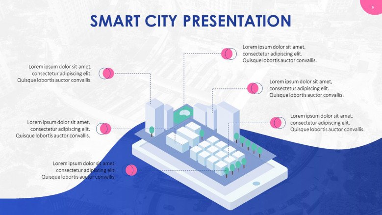 Smart City Grid Slide