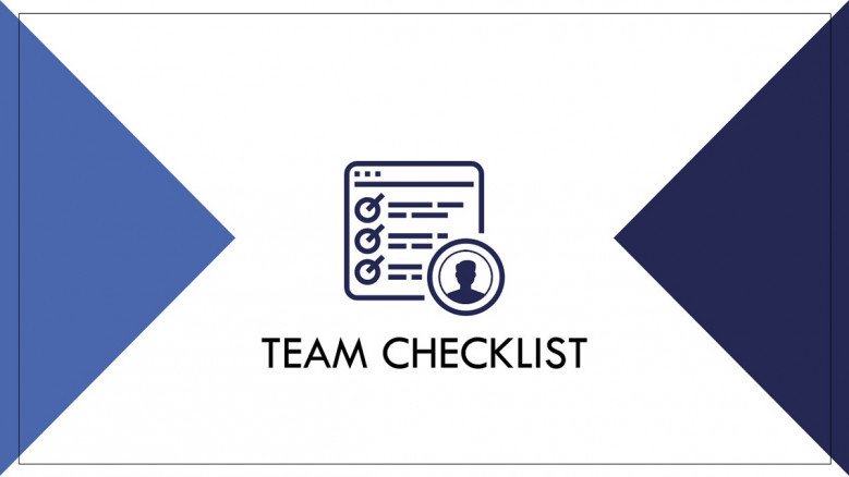 Team Checklist in PowerPoint