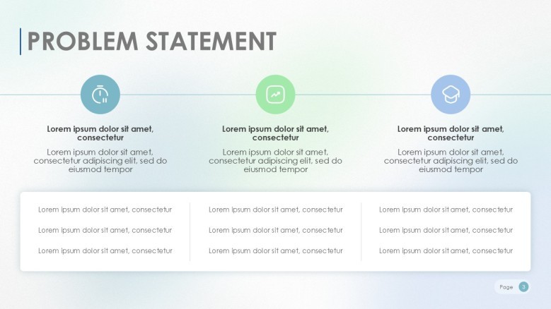problem statement slide