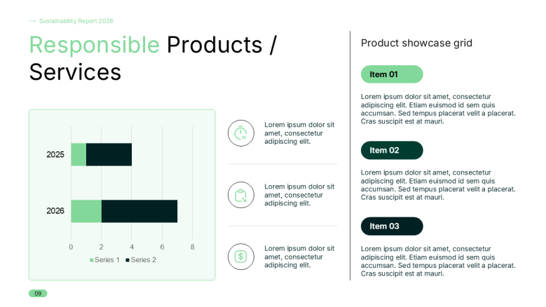 Responsible Product & Service