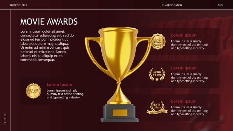 Film Festival Awards slide
