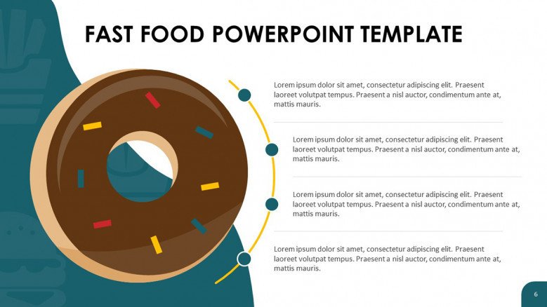 Donut PowerPoint Slide