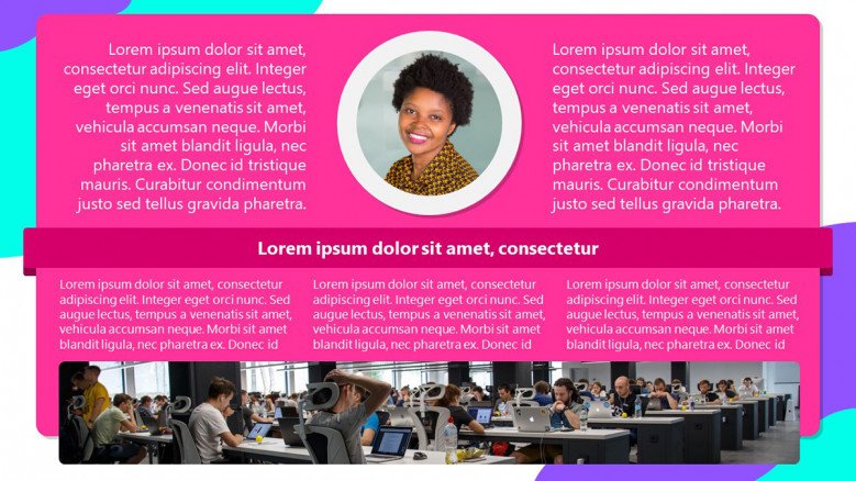 Pink Newsletter for employees