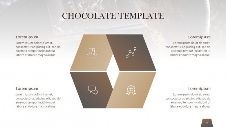 Chocolate Matrix with icons