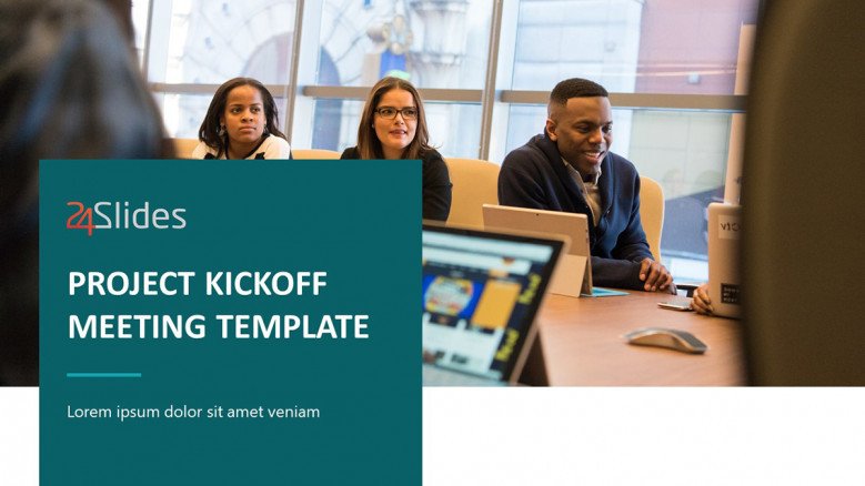 Free Project Kickoff Meeting PowerPoint Template