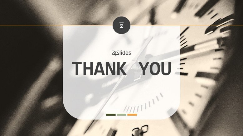 thank you slide for time presentation