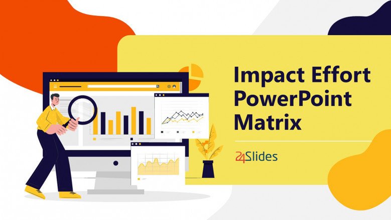 Modern Impact Effort Matrix PowerPoint Template