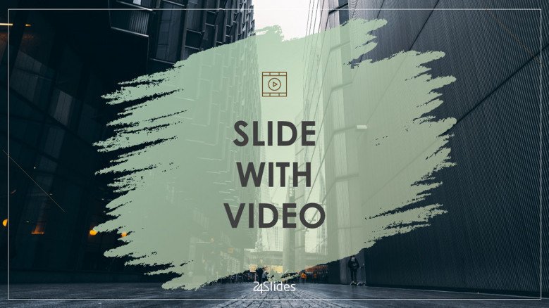 welcome slide for slide with video