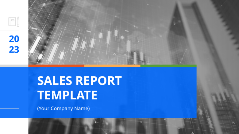 Sales Report Presentation Template
