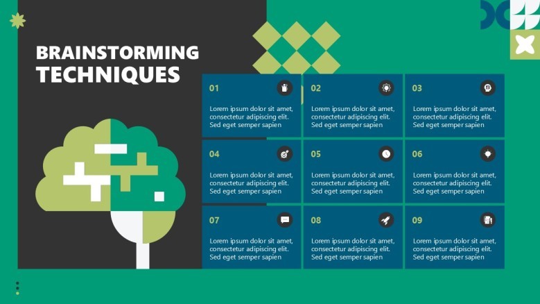 brainstorming techniques slide