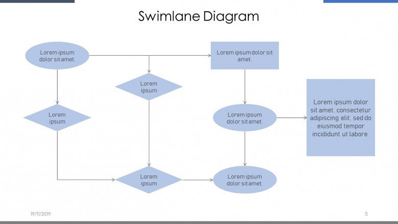 Simple Swimlane Slide
