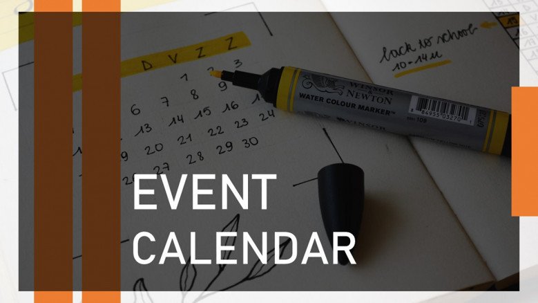 Company Events Calendar PowerPoint Template