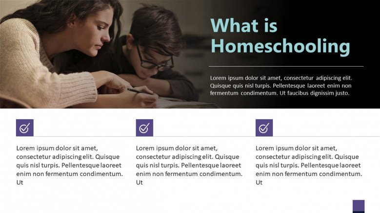 What is homeschooling slide