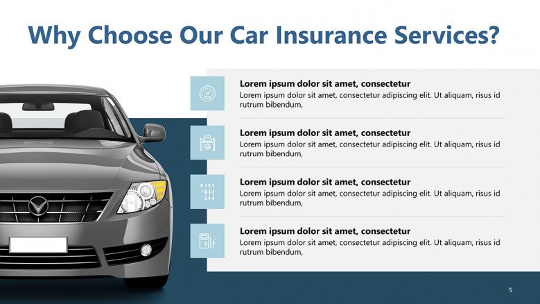 Car Insurance Services Slide