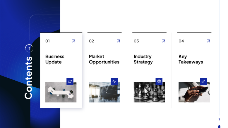 table of contents slide
