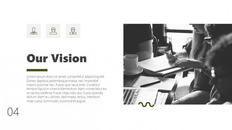Business Vision Slide