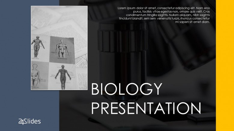 Title Slide for Biology Presentation