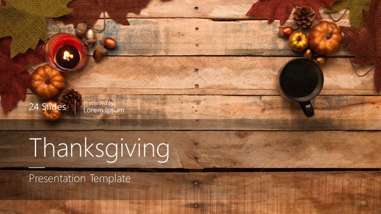 Thanksgiving Title Slide