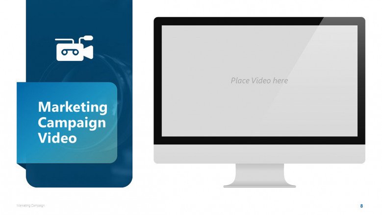Marketing Video Campaign Presentation Slides