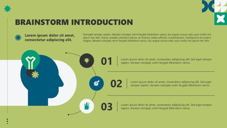Brainstorming Ideas Chart