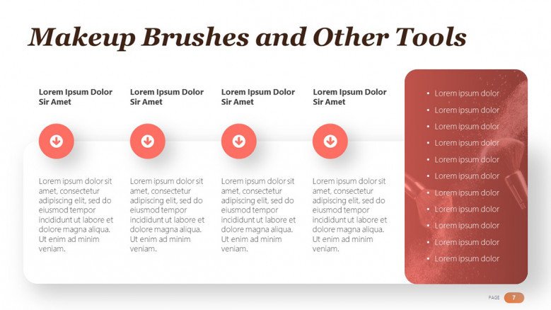 Makeup Brushes and Tools Slide