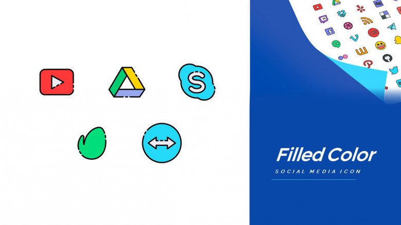 Google drive - Free social media icons