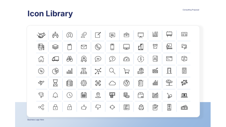 icon library slide