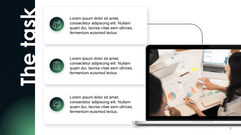 User Experience Research Tasks featuring three text boxes