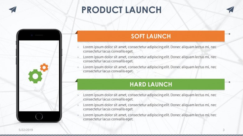 product launch mobile app summary