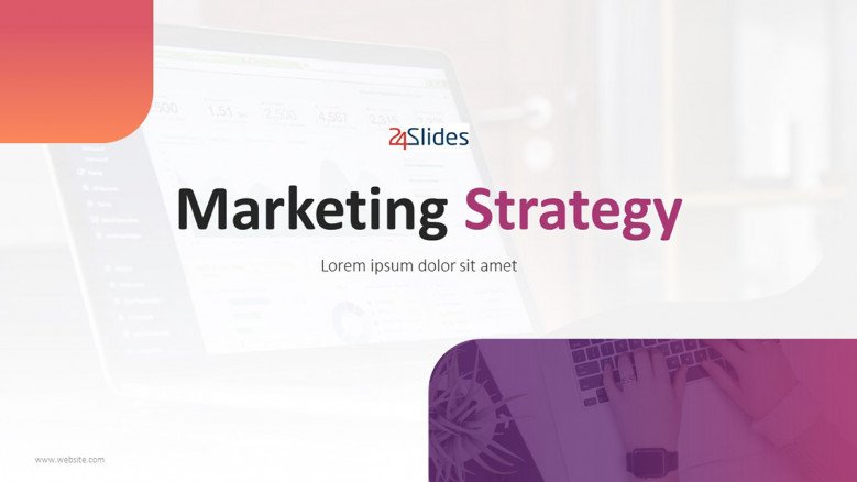 Title Slide for a Marketing Strategy Presentation