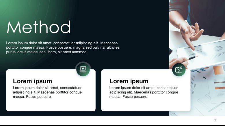 UX Research Methods Slide in playful style