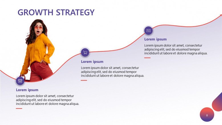 Fashion Business Growth Strategy Slide