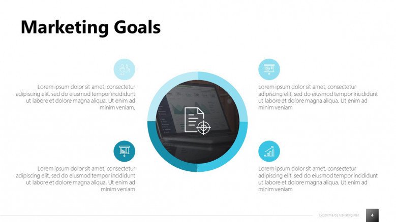 Marketing Goals for E-commerce Slide
