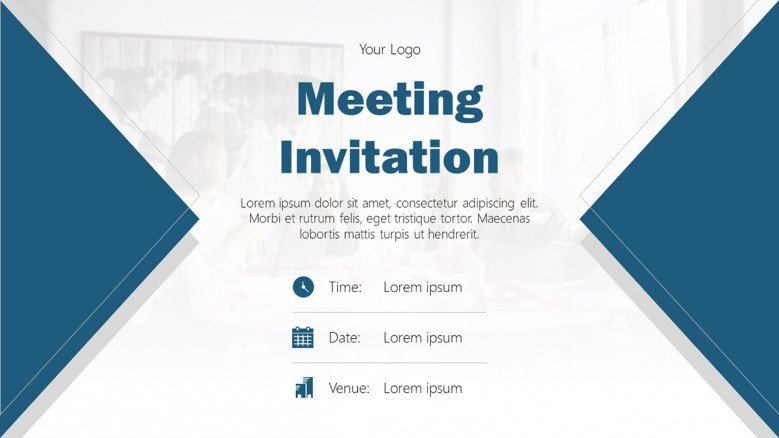 Business Meeting Invitation Template